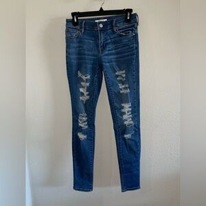 PacSun Perfect Fit Jegging Distressed Skinny Jeans